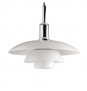 Poul Henningsen Style PH Glass Pendant Lamp