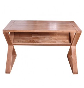 Purua Small White Oak Desk