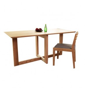 Quadpod Solid Oak Wood Dining Table