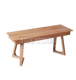 Rabadon Solid Oak Wood Bench / Coffee Table