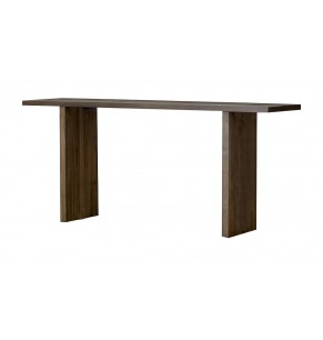 Rafal Solid Walnut Console Table