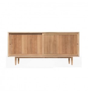 Sabrina Solid Oak Wood Storage Cabinet / Sideboard