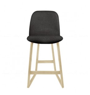 Renne Fabric Upholstered Wood Barstool