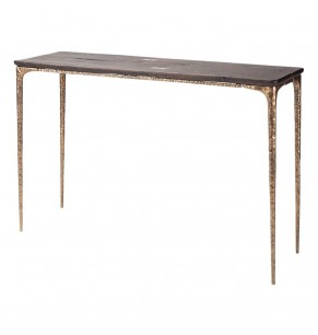 Nicolás Rustic Style Industrial Console Table 