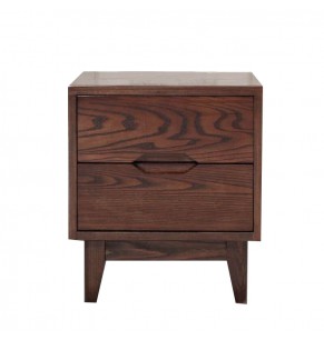 Sherwood Solid Oak Wood Bedside Table