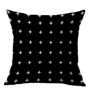 Small cross style cushion