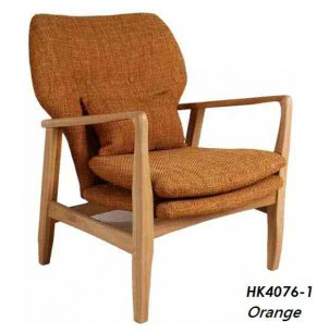 Solomon Solid Wood Lounge Chair / Armchair