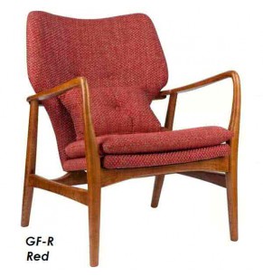 Solomon Solid Wood Lounge Chair / Armchair