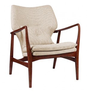 Solomon Solid Wood Lounge Chair / Armchair