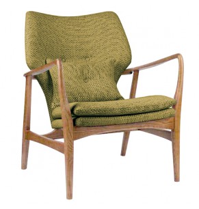 Solomon Solid Wood Lounge Chair / Armchair