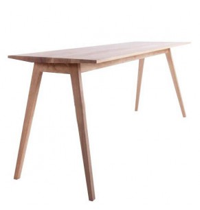 Sottile Solid Oak Wood Desk