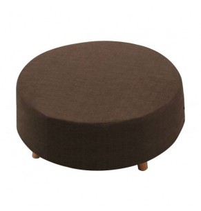 Stockroom Biggie Cake Fabric Ottoman - Round 