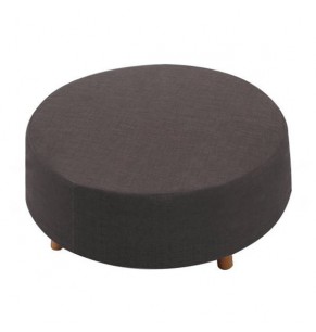 Stockroom Biggie Cake Fabric Ottoman - Round 