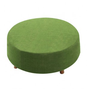 Stockroom Biggie Cake Fabric Ottoman - Round 