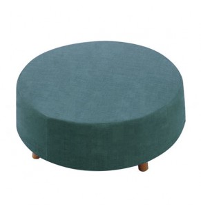 Stockroom Biggie Cake Fabric Ottoman - Round 