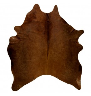 STOCKROOM Brown Natural Cowhide Rug