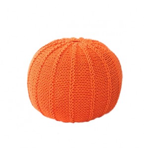 STOCKROOM Knitted Pouffe Ottoman