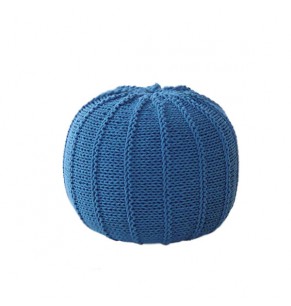 STOCKROOM Knitted Pouffe Ottoman