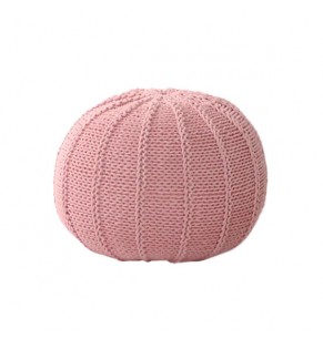 STOCKROOM Knitted Pouffe Ottoman