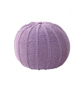 STOCKROOM Knitted Pouffe Ottoman