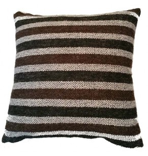 Strip Cushion - Brown