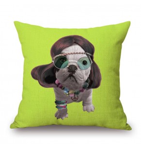 Teo Jasmin Bulldog Cushion