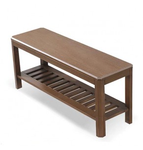 Tewkesbury Solid Wood Shoe Rack Bench