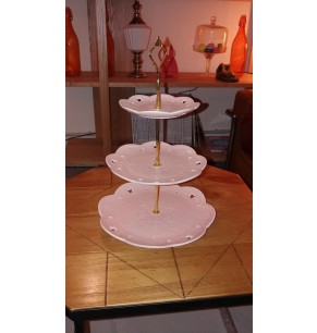 Three layers of cake stand