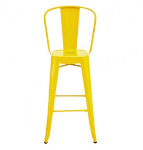 Xavier Pauchard Style Tolix Bar Stool - High-Back