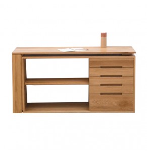 Torque Solid Oak Wood Working Desk