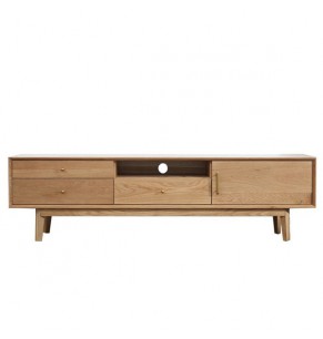 Trystan Solid Oak Wood TV Cabinet