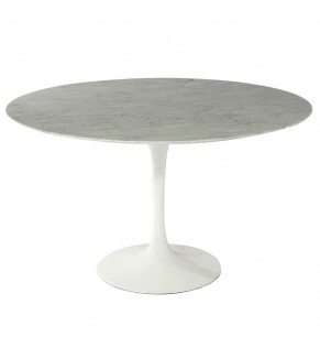 Eero Saarinen Tulip Style Dining Table - Marble
