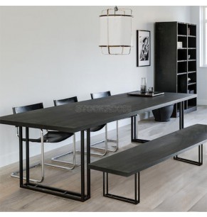 Valencia Industrial Style Loft Dining Table / Office Table