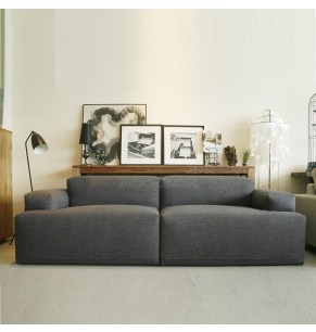 Vancouver Feather Down Fabric Sofa 2 & 3 Seater