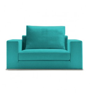 Vella Fabric Feather Down Armchair