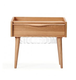 Ventena Solid Wood Bedside Table