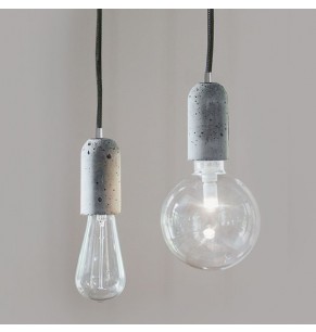 Visala Concrete Drop Cap Light