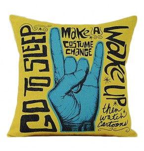 Wake up Decorative Cushion