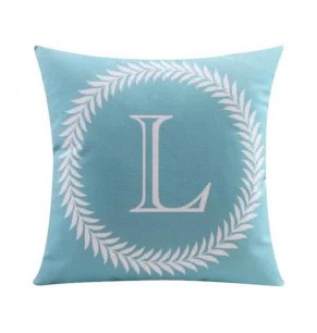 Letter L Decoration Cushion