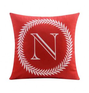 Letter N Decoration Cushion