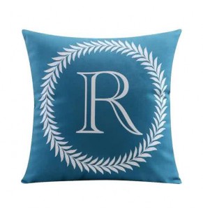 Letter R Decoration Cushion