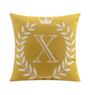 Letter X Decoration Cushion