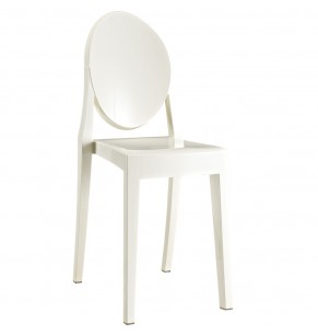 Victoria Ghost Style Chair / Stackable Dining Chair