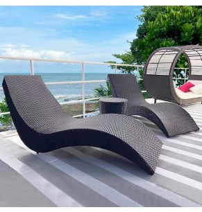 Wiktor Outdoor Chaise Sun Lounger