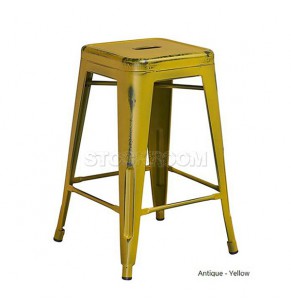 Xavier Pauchard Tolix Style Bar Stool