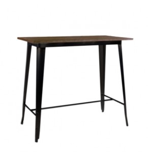 Xavier Pauchard Tolix Style Rectangular Bar Table