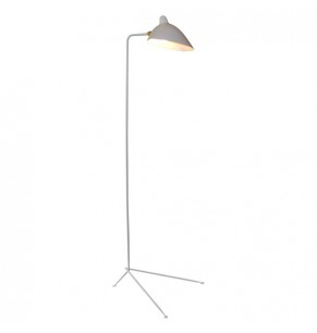 Serge Mouille Style One Arm Floor Lamp