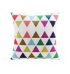 Deer & Geometric 2 Side Pattern Cushion