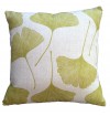 Ginkgo Biloba Cushion - Green