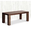 Azure Chunky Rustic Recycled Solid Elm Wood Dining Table